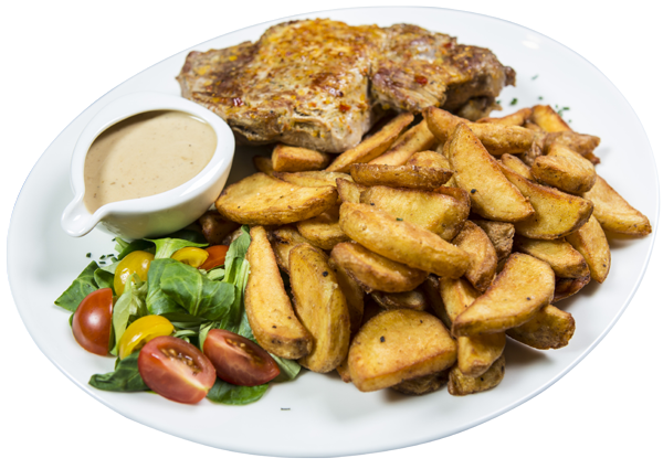 Steak z vepřové krkovice